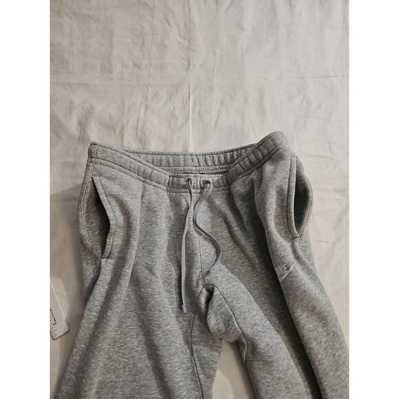 Vintage 80s Nike Embroidered Swoosh Grey Track Sweatpants Large - Picture 7 of 9